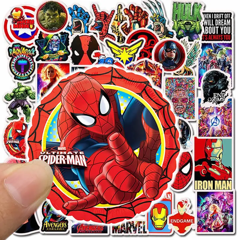 Disney Marvel The Avengers Stickers 10/50 pcs Set